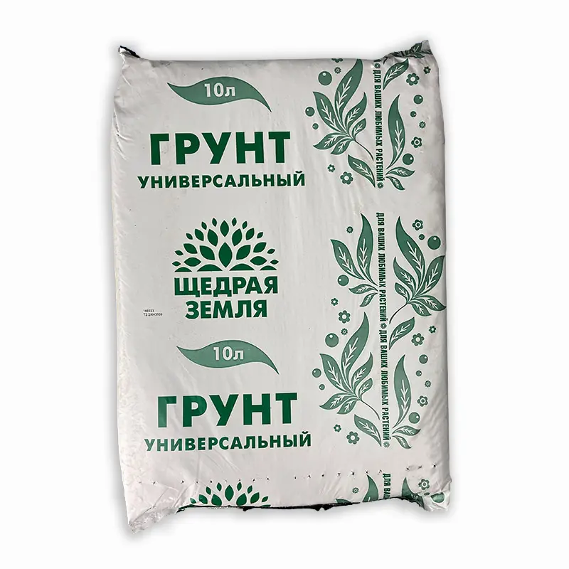 Грунт универсальный "Щедрая земля", 10л.