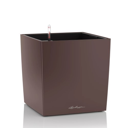 Кашпо с автополивом Lechuza CUBE Premium