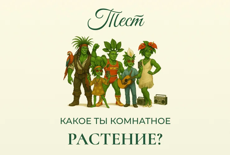 Тест - какое ты комнатное растение